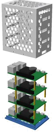 Enclosure exploded view
