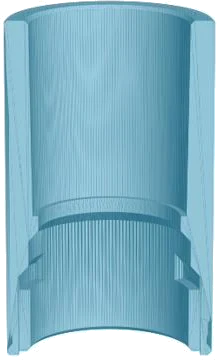Adaptor cutaway